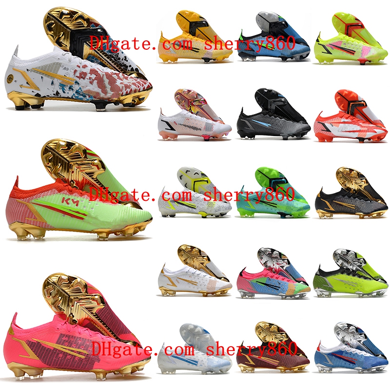 

Mens Soccer Shoes Cristiano Ronaldo CR7 Mercurial Vapores 14 XIV Elite FG Firm Ground Cleats Outdoor Neymar Football Boots, As picture 6