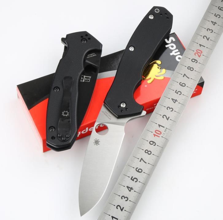 

2021 HW256 Folding Pocket Knife High Hardness Portable Outdoor Tactical Knives C234 Battlefield G10 Handle Sharp Self-defense Tool Defense Equipment