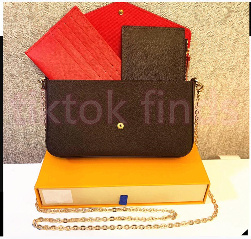 

#41129 bag Women Handbags Genunle Shoulder Crossbody Bags Purses Purse Handbag Presbyopic Package, Coffee lattices