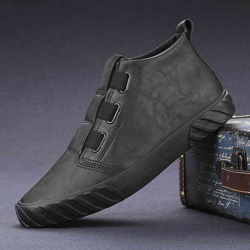 

leather High quality Dress Shoes shoes of high fashion SZ5D, Black