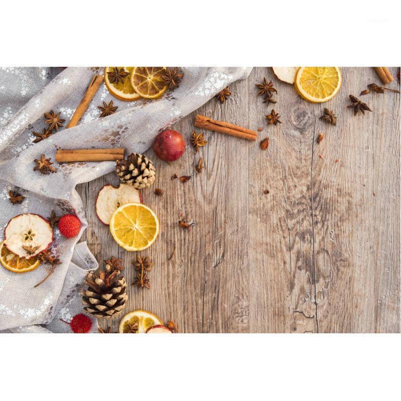 

Party Decoration Antique Wooden Board Backdrop Pine Cone Background Birthday Wedding Holiday Po Booth Studio Props