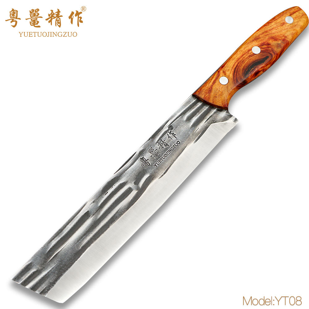 

YUETUO Handmade Forged 5Cr Peeing Meat Roast Duck Knife Muti-purpose Knives Ceaver Knife Sicing Watermeon Fruit Knife YT19