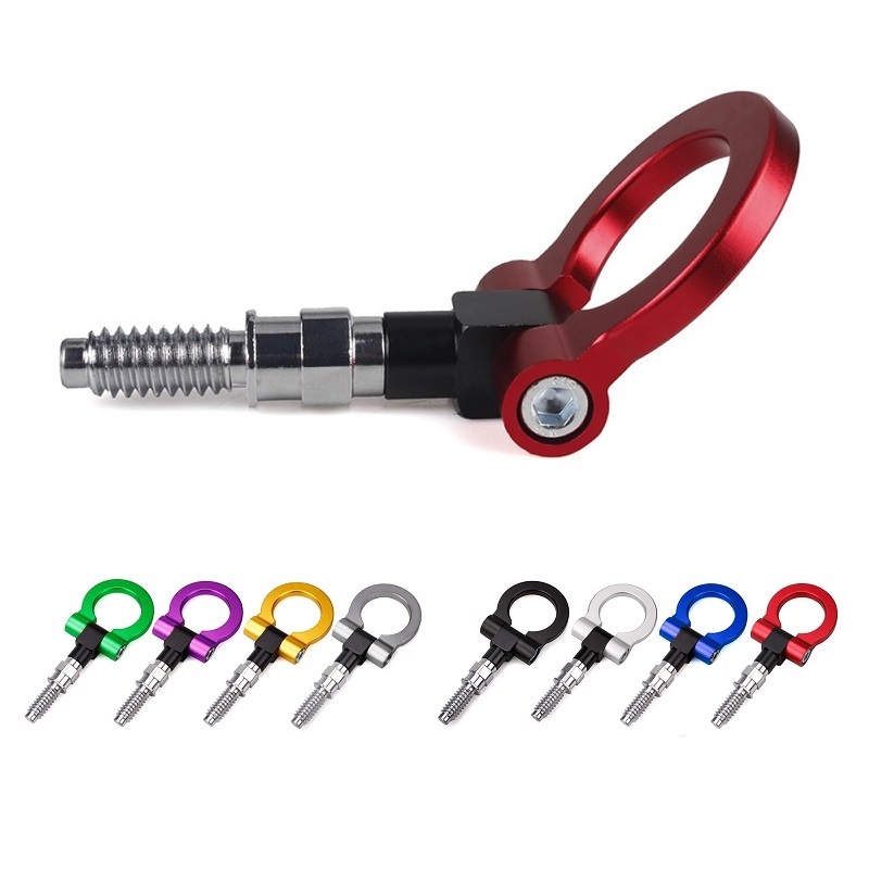 

For MINI Cooper R50/R52/R53/R55/R56 02-09 Screw-On Front or Rear Racing Tow Hook KIT Hot