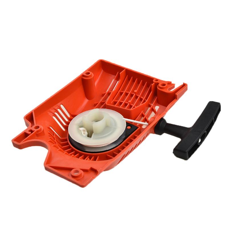 

Craft Tools Orange Pull Recoil Starter For Chinese Chainsaw 4500 5200 5800 4900 45cc 52cc 58 Replacement Attachment
