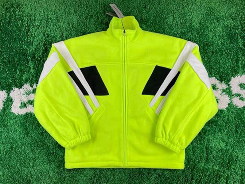 

2022 Men Sportswear Suits New Jacket Spring Autumn Male Casual Paris Matching Color Coats Bb, Yellow