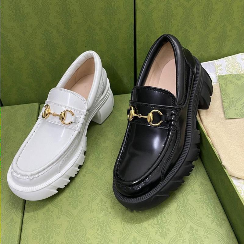 

Womens Casual Women Fashion Size Designer Cowhide Buckle Leather 100% Trainers Sneakers Shoes Loafers Black Bottom Shoe Lady Platform S Esks, Woman us10=41=25.5cm