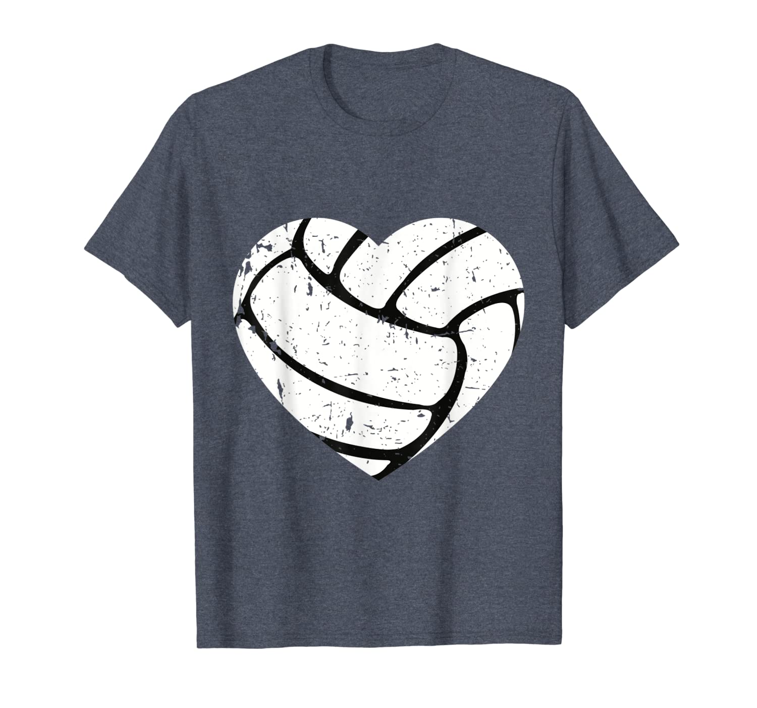 

my heart on that court funny mom volleyball t-shirt parents, White;black