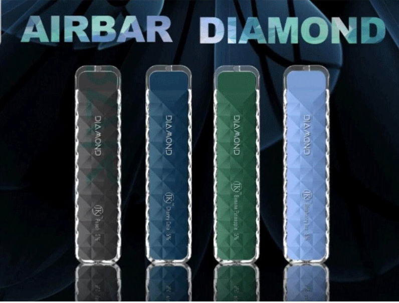 

Air Bar Lux Max Diamond Disposable Device Pods E Cigarette Airbar 1250mAh Cartridges Prefilled 6.5ml Starter Kits 12 Colors Vaporizer Oil Carts VS puff bar plus bang