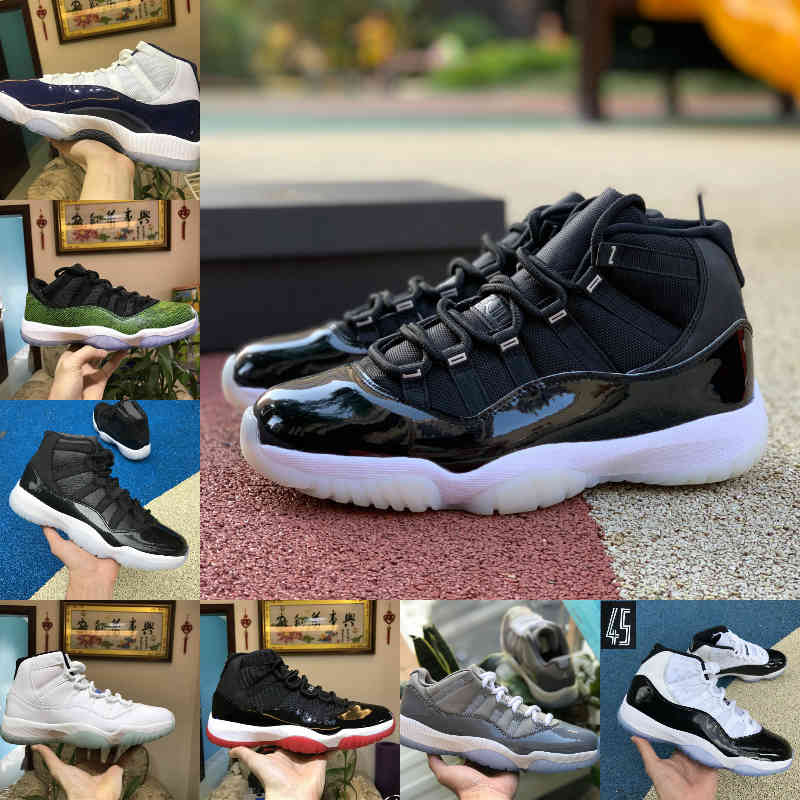 

2021 Jubilee Pantone Bred High 11 11s Basketball Shoes Legend Blue 25th Anniversary Space Jam Gamma COOL GREY Concord 45 Low Columbia White Red Sneakers F13, M306