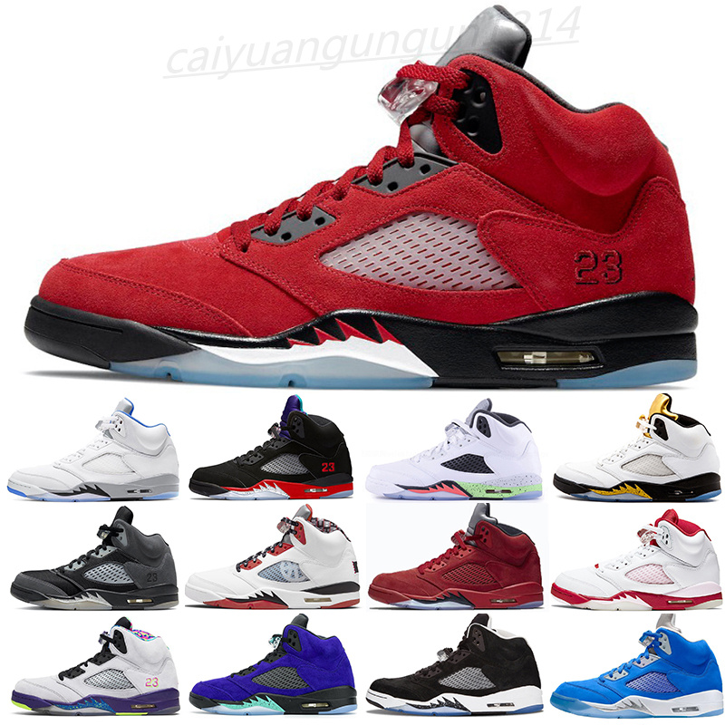 

Bluebird 5 5s Basketball Shoes Mens What the Top ANTHRACITE RED FLOOR 3 WHITE STEALTH BLACK METALLIC 23 Sneakers Trainers M33