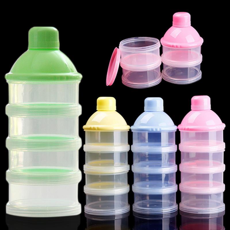

Other Baby Feeding New Portable Infant Powder &Food Bottle Container 4 Cells Grid Box storage box rangement IHCG