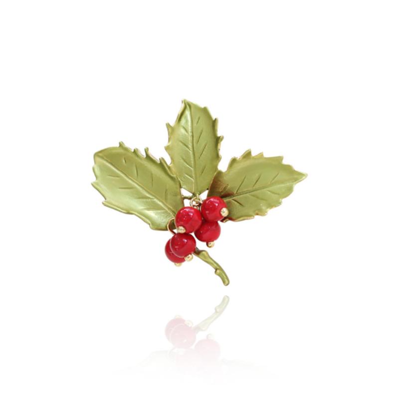 

Pins, Brooches XIAONIAOSHI Brand Arrival Green Enamel And Simulated Ceramics Pearl For Dress Decoration