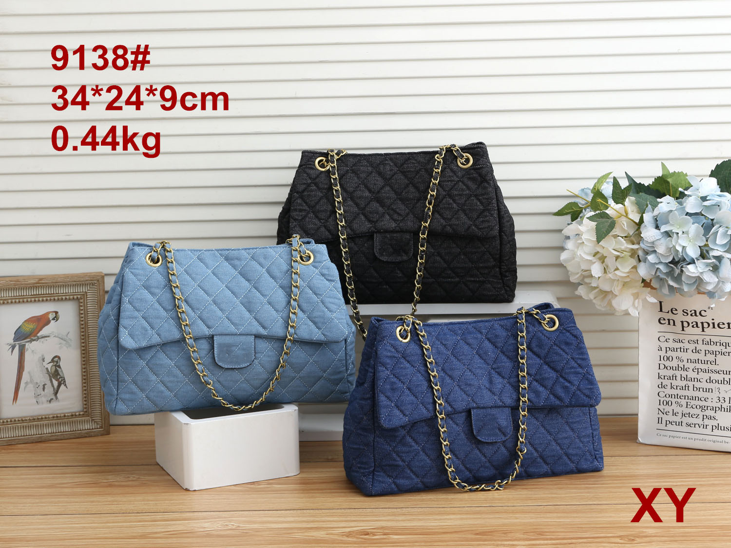 

XY 9138# High Quality women Ladies Single handbag tote Shoulder backpack bag purse wallet