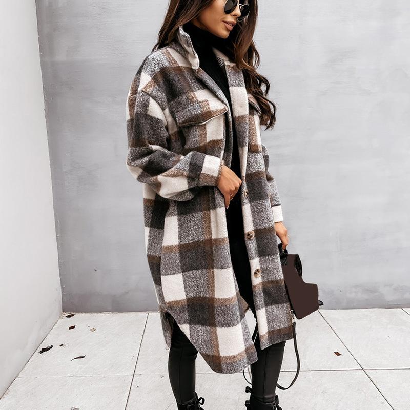 Plaid Jacket Womens Australia | New 