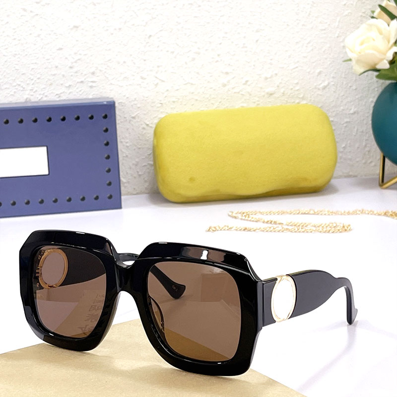 

Sunglasses 1022 men and women summer models anti-ultraviolet UV400 retro plate frame fashion glasses random box