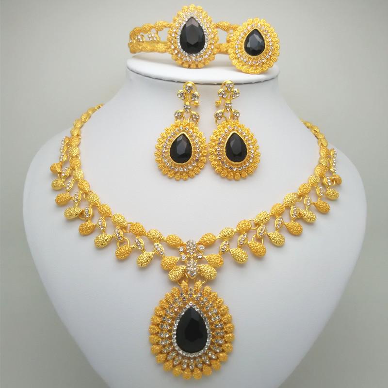

Wedding Jewelry Sets 2021 Nigeria For Women Africa Beads Set Morocco Bridal Party Gift, Slivery;golden