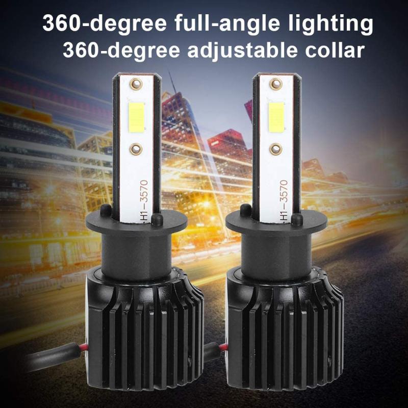 

Car Headlights LED Headlight Bulbs Super Bright Auto Foglight Lamp H1/H4/H7/H11/H13 6000K 5000LM IP67 Waterproof Accessories