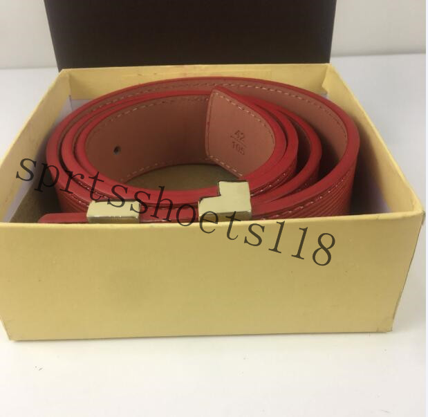 

2021 Gold Silver Multi Hardware High Quality Belt For Men And Women Retail Wholesale Louis Belts Vitton Lv Welcome Customers Have Box, Black;brown