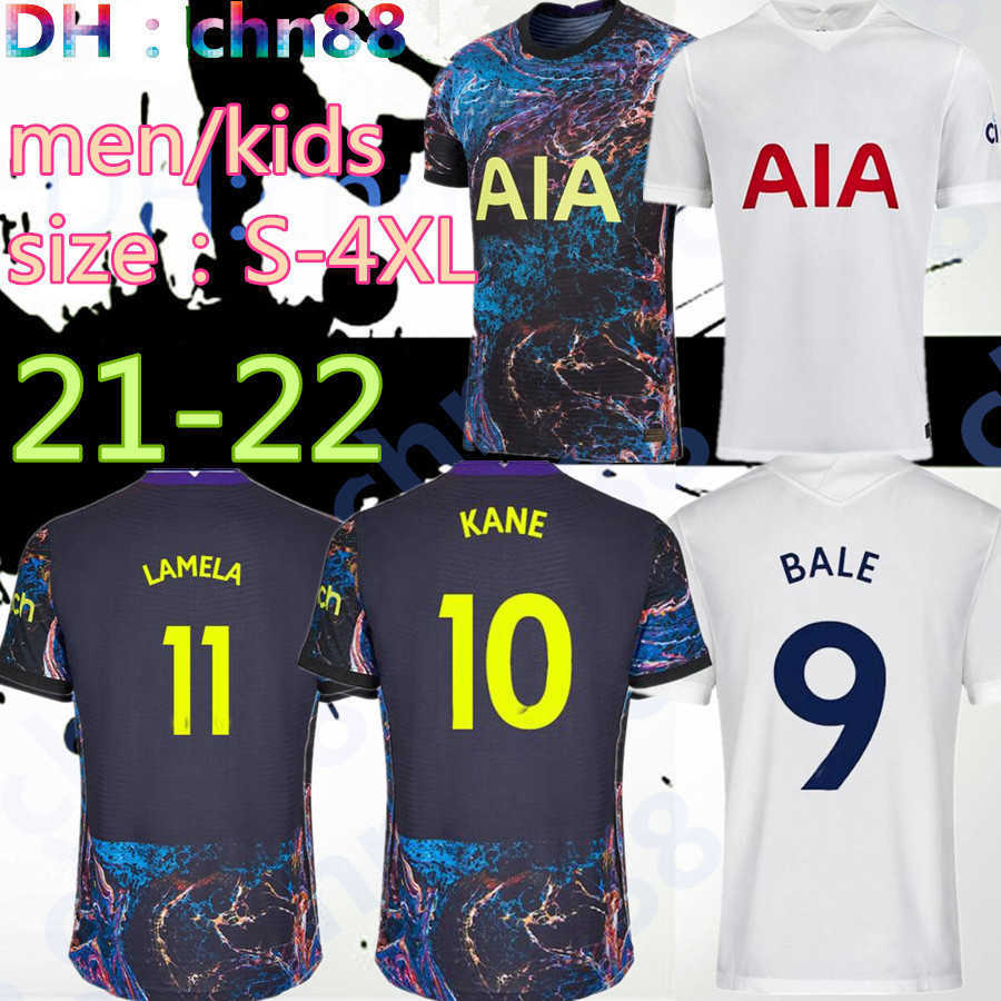 

size:-4XL 20 21 22 KANE SON BERGWIJN Soccer Jerseys Player version fans 2021 2022 LUCAS SPURS DELE TOTTENHAM Football shirt BALE NDOMBELE