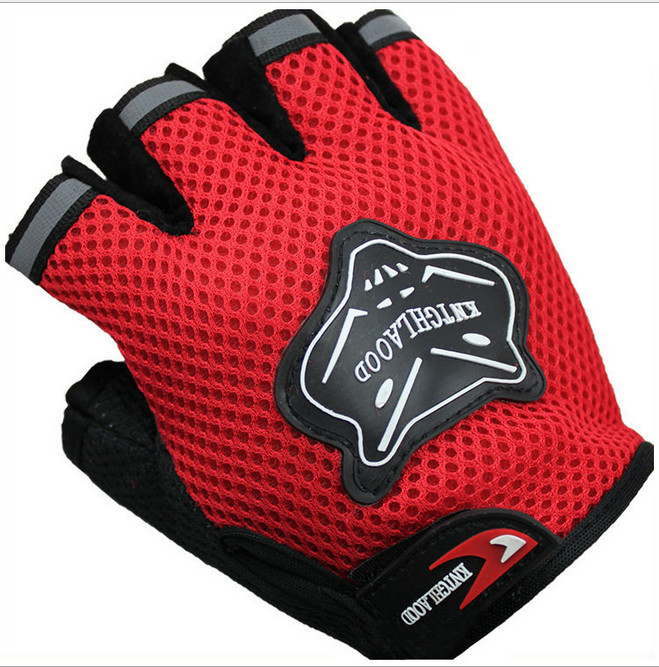 

Bicycle cycling gloves motorcycle half-finger fox head breathable racing
