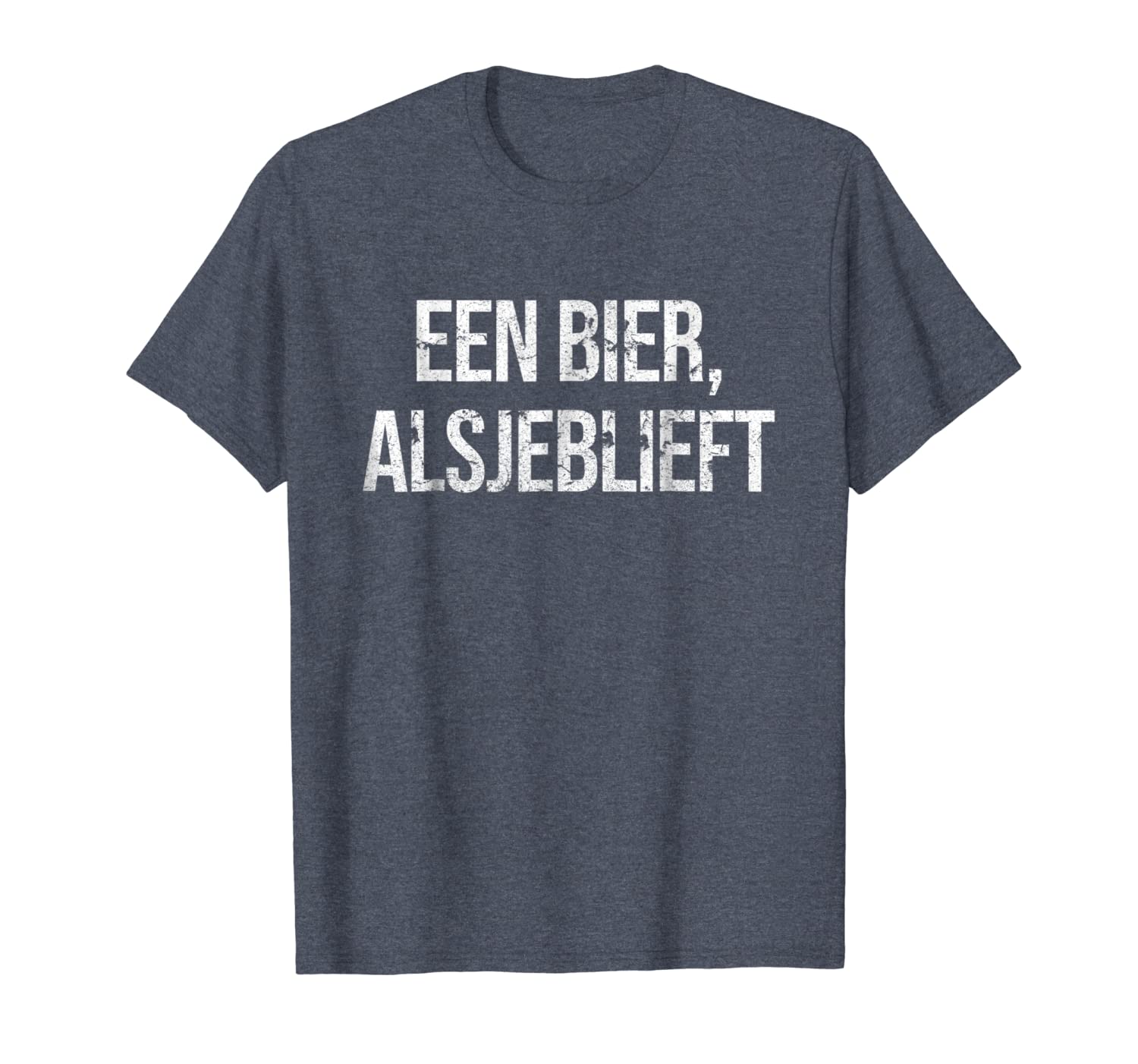 

dutch one beer please t-shirt, White;black