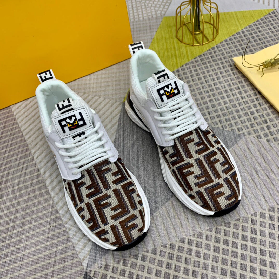 

2021 Mens Classic Breathable Sneakers Casual Fashion Lace Up Running Shoes Top Quality Brand Designer Platform Flat Shoes Size 38-44, Brown