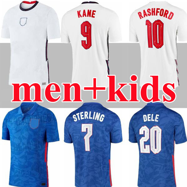 

Large size XXL 3XL 4XL Man and Kids 2020 2021 DELE soccer jerseys United Kingdom KANE RASHFORD VARDY jersey LINGARD STERLING STURRIDGE football shirt, Black;yellow