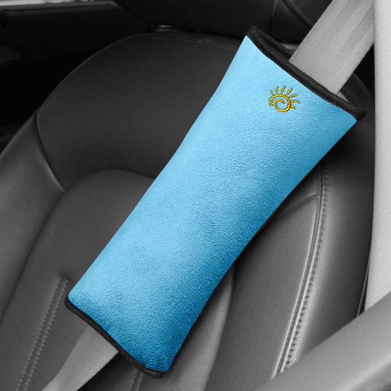 

2pc Linen material Car Sefety Seats Belt Cover Children isofix Seat belts Shoulder Pads Protection Padding Gift For baby Auto parts