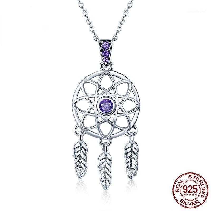 

Chains Simple Tassel Purple Necklace Pendant