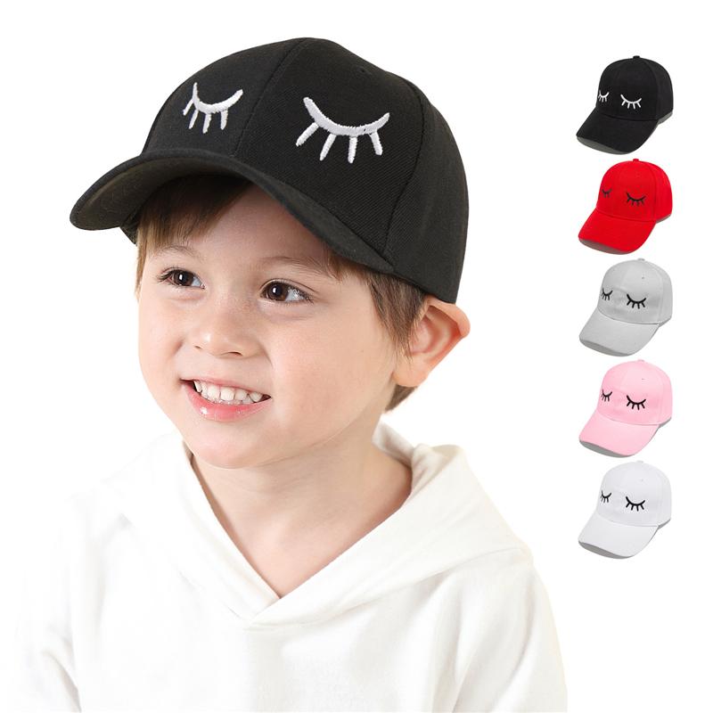 

Cute Embroidery Print Baby Sun Hats Adjustable Boys Girls Baseball Cap Casual Children's Hat Bonnet Fille Caps &, Yellow