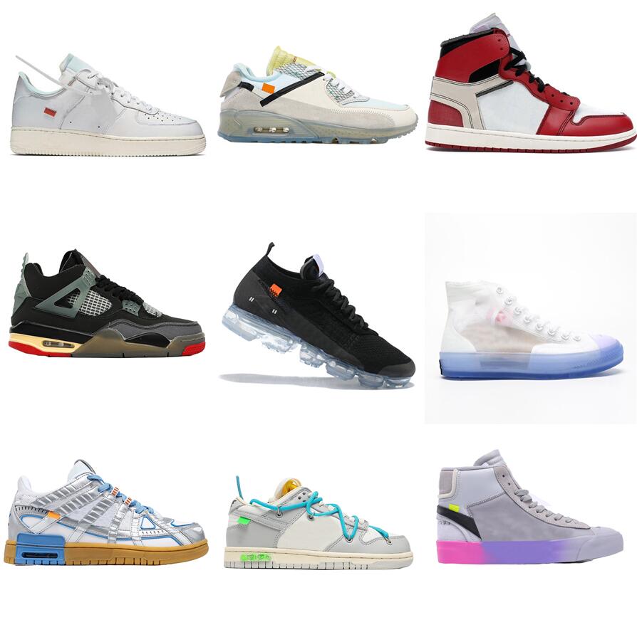 

Authentic OFF The 50 Sb Dunk Running Shoes Dunks Maxs 90s Ice Blue Desert Ore University Red Metallic Silver 4s Sail Mens Womens Outdoor Vapores Sneakers OG High 1 1S, Box&tag