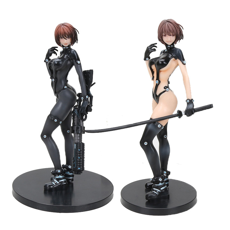 

GANTZ O Action Figure Shimohira Reika Anzu Yamasaki Samurai Sword Ver 25cm Anime PVC Action Figure Collection Toy Gifts Q0621, No original box b