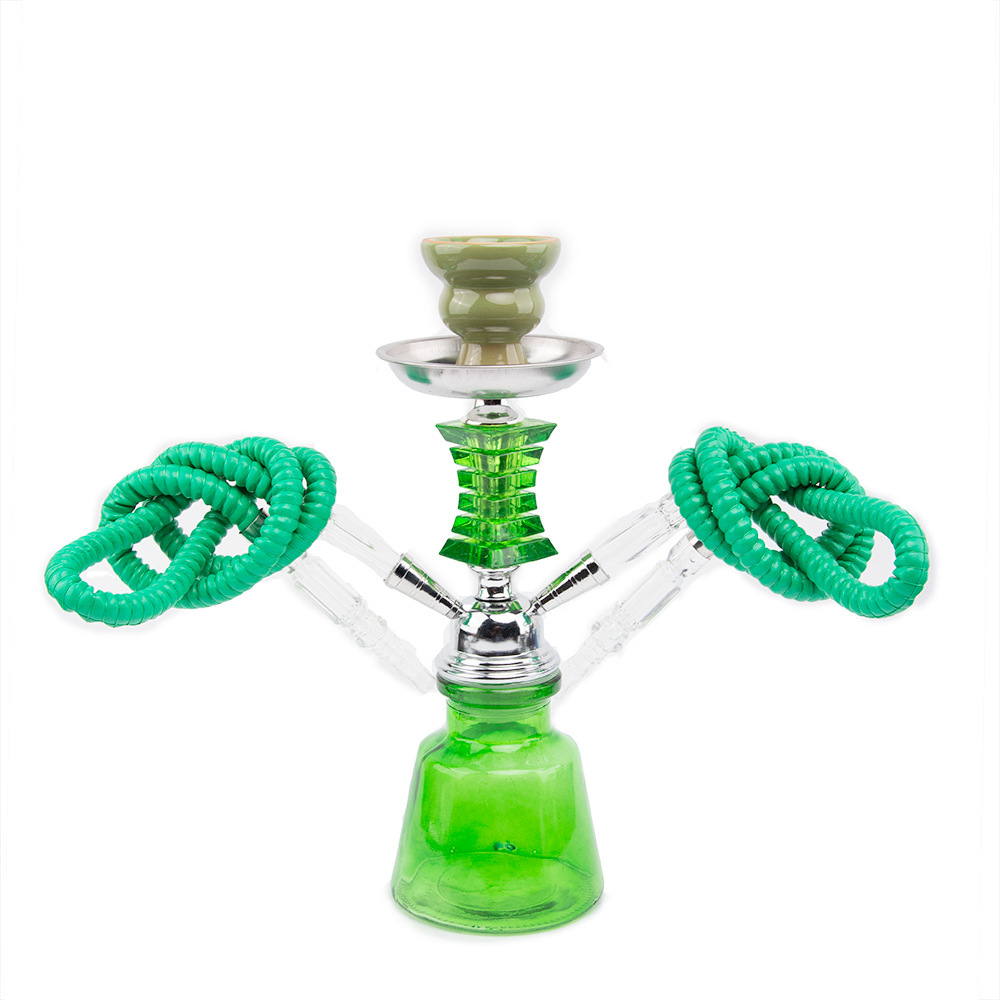 

Hookah actylic small hookahs double pipe single pipe set