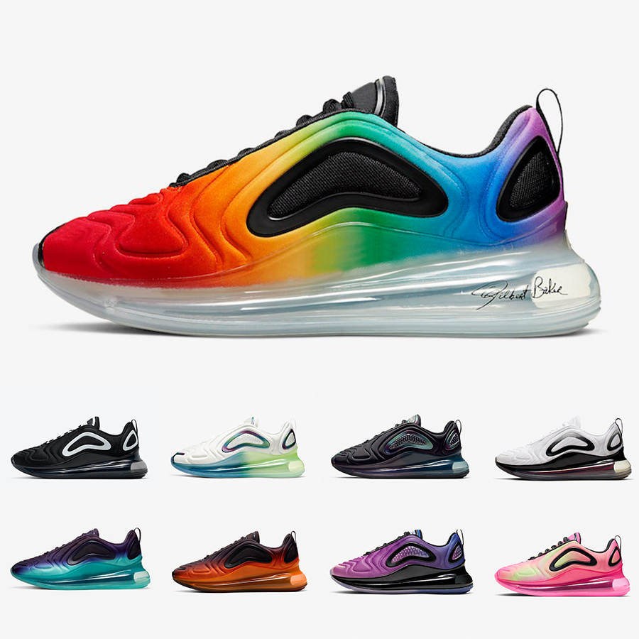 

max 720 Triple Black white Magma 720-818 Mens Running shoes Be True Metallic Silver GS Sea Forest CNY 720s men women University Flash trainers sports sneakers, Color#17