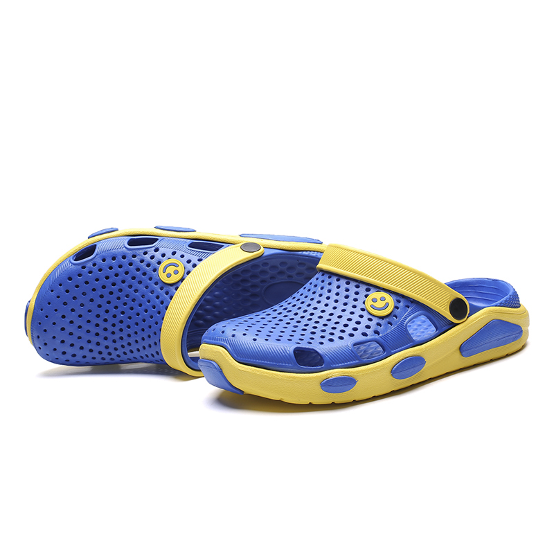 

Sell well Summer Breathable Sandals Outdoor Walking Hole Shoe Beach Casual slippers Lady Gentlemen Flip Flops Children