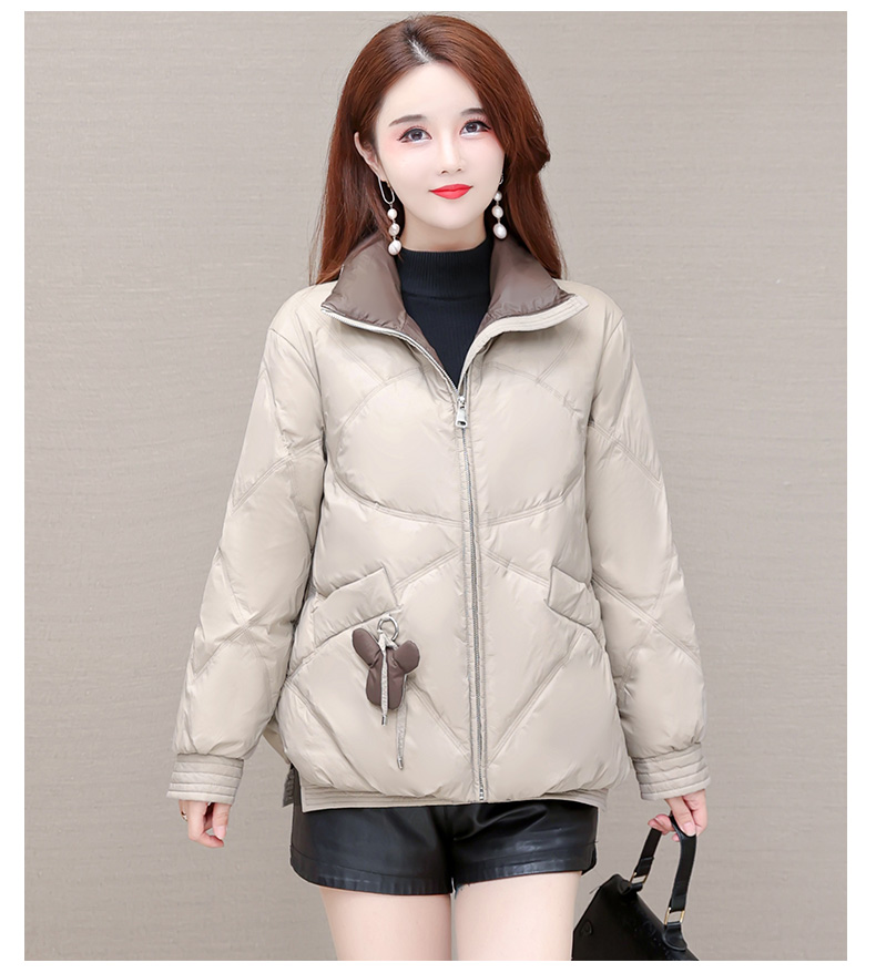 

Top New Women Casual Down Jacket Coats womens Outdoor Warm Man Winter Coat Outwear Jackets Parkas canada Doudoune, Black-white fur