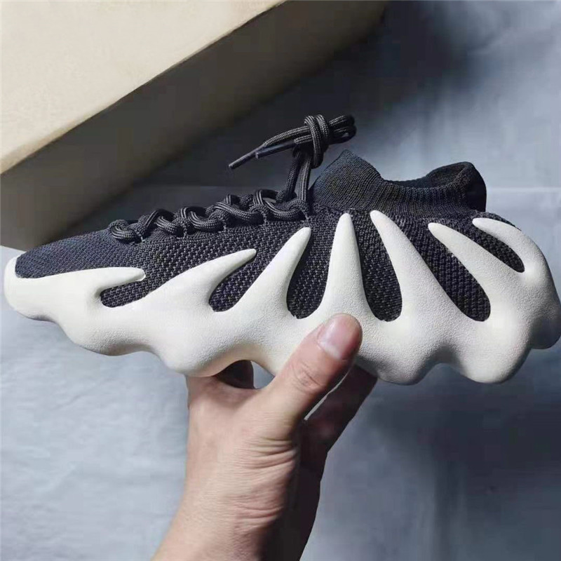 

450 Cloud White Triple Black Knit Shoes Ash Blue Fade V2 Israfil Men Trainers Asriel Static Reflective Women Running sneakers with Box