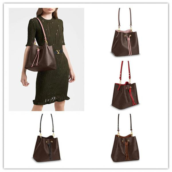 

MansurGavriel Women Real Leather Bucket Bag ,Mansur Lady Genuine Leather Shoulder Bags, Gavriel Women Handbag, Red
