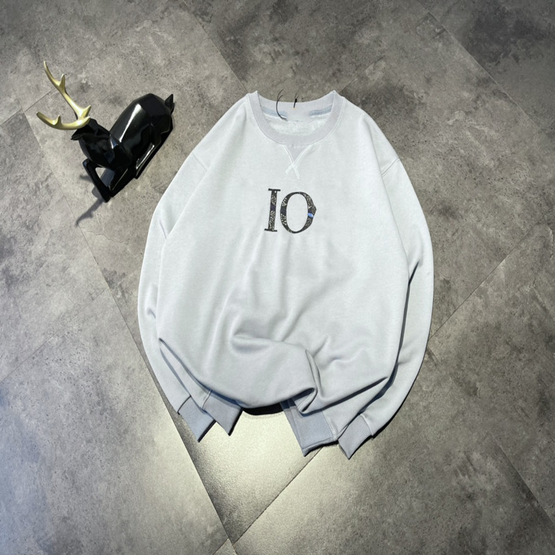 Fall winter 21 new + crew neck Pullover casual loose star embroidered letter sweater for men and women
