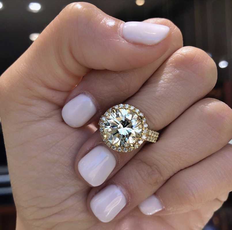 

Cluster Rings Fashion Luxury Women Engagement Jewelry 925 Sterling Silver 5A ZC Zircon Simulated Diamond Female Wedding