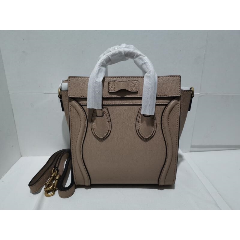 

Nano 5A Best Quality 20cm, Mirco27cm,Mini 31cm Drummed Calfskin Leather top Handles Hands for women with dust bag Free DHL 12