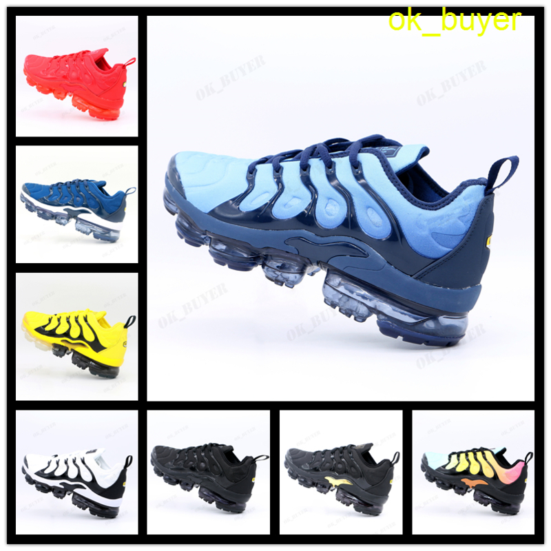 

tn plus running shoes mens black White Sustainable Neon Green Hyper Pastel blue Burgundy Oreo women Breathable sneakers trainers outdoor