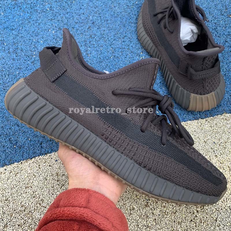 

Top Quality Kanye Running Shoes Size us 13 Womens Mens Trainers Fade Ash Pearl Zebra Asriel Sesame Earth Men Sports Sneakers Eur 36-48, Black