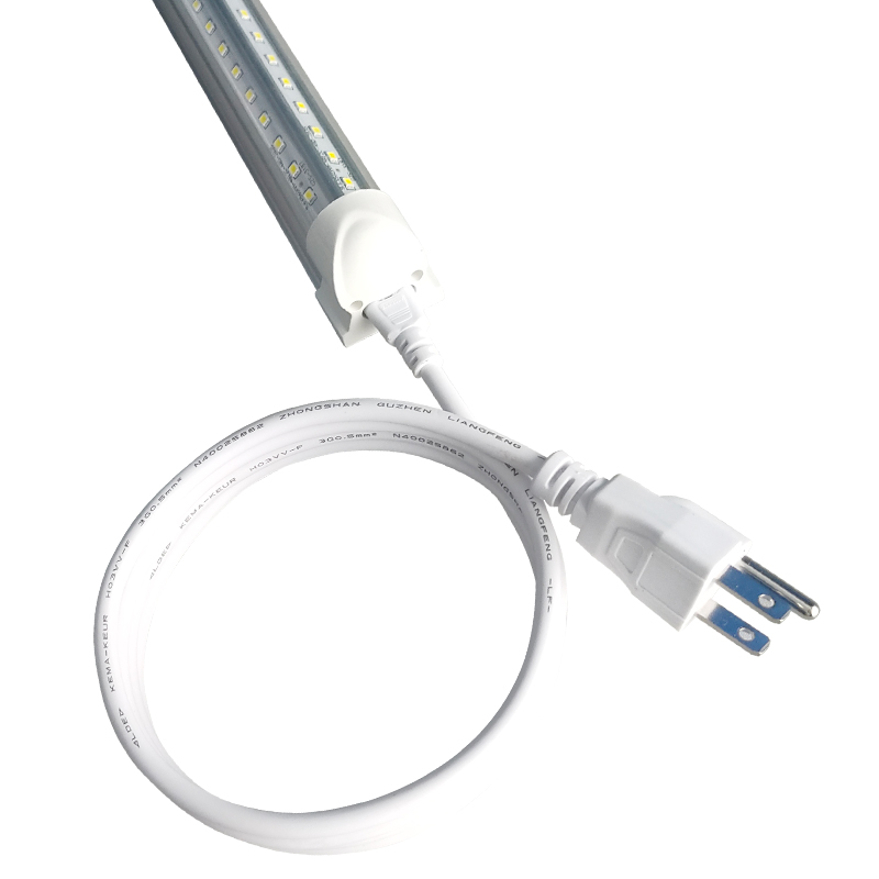 

Switch Lighting Accessories 2 Meter Power Cord for LED T5 T8 Integrated Light Tube with ON-OFF Switch US