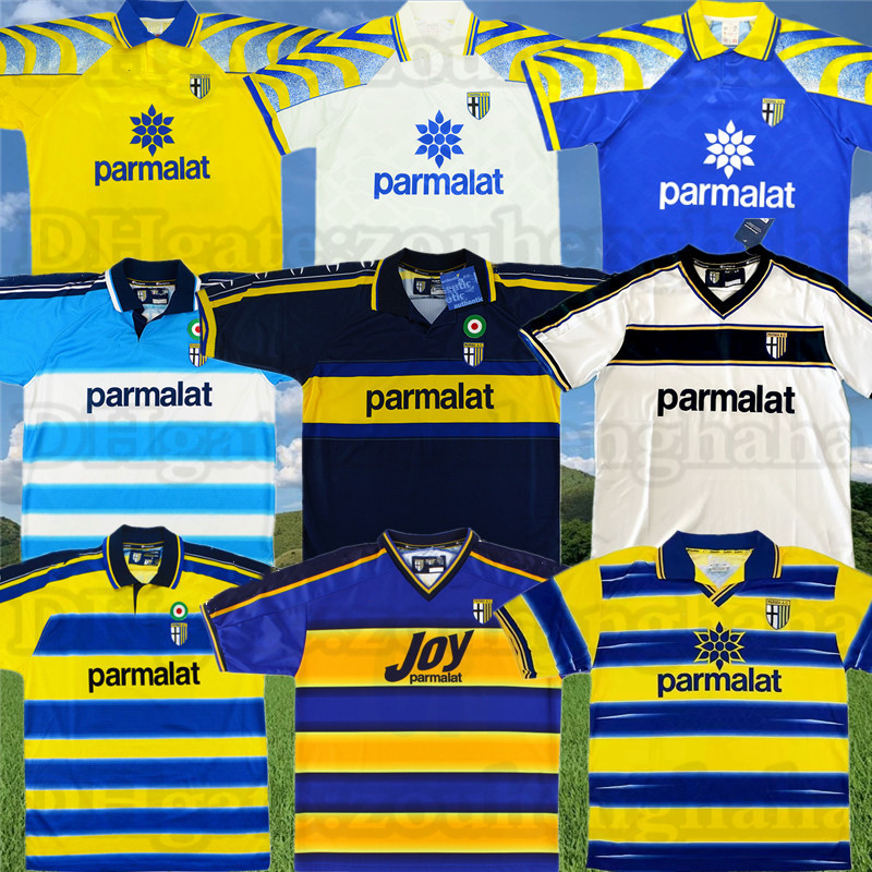 

Retro Parma CRESPO Classic Soccer Jersey 1995 97 98 99 00 01 02 03 NAKATA GURENKO SARTOR AMOROSO F.CANNAVARO Ancient football shirt