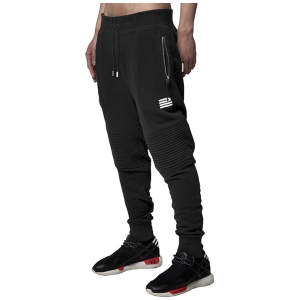 

Wholesale- New Fashion Casual Hip Hop Harem Pants Fitness Sweatpants Men's Joggers, Black