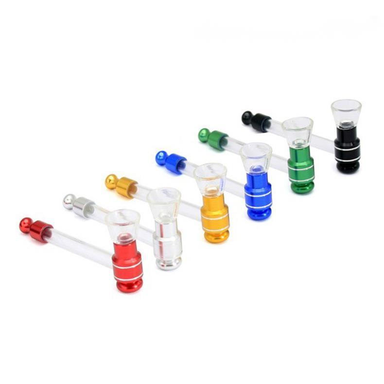 

Practical metal glass aluminum alloy pipe 100 mm fittings hookahs
