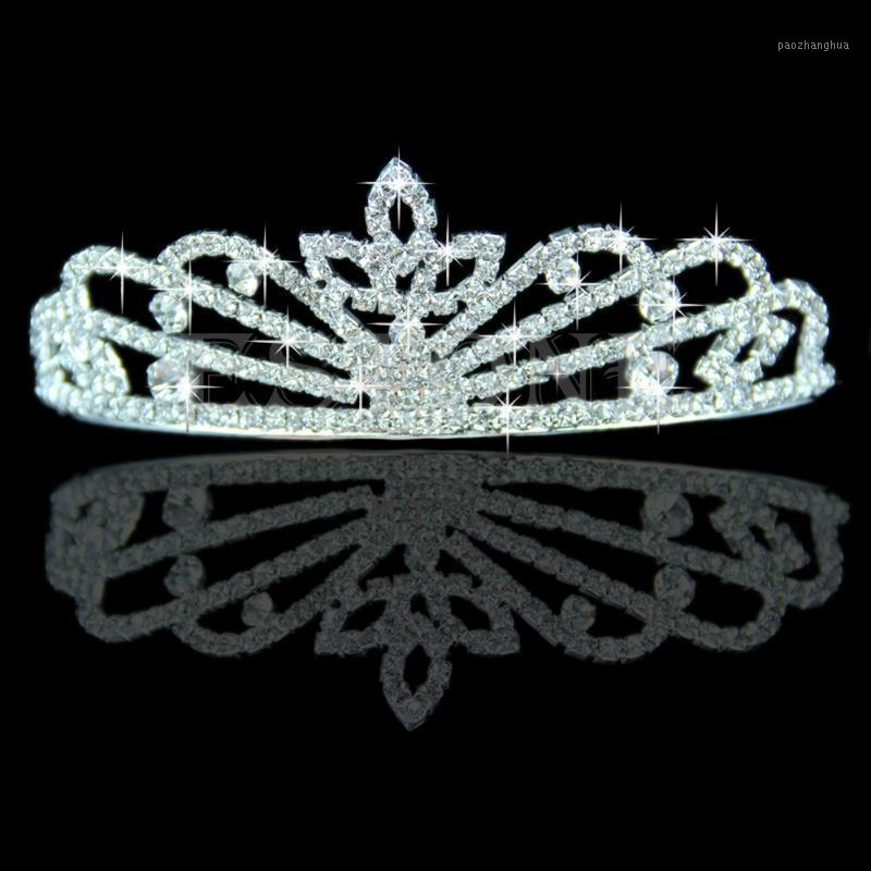 

Wedding Bridal Stunning Crystal Prom Princess Hair Tiara Crown Veil Headband J78F Clips & Barrettes, Golden;silver