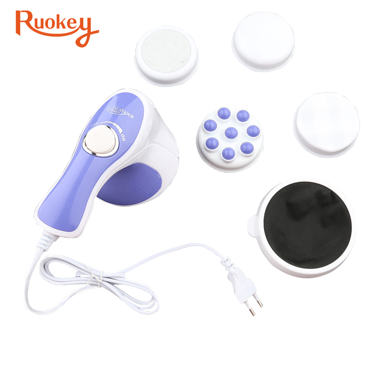 

5 Headers Spin Body Massager Relax Spin Tone Slimming Lose Weight Burn Fat Full Body Massage Device