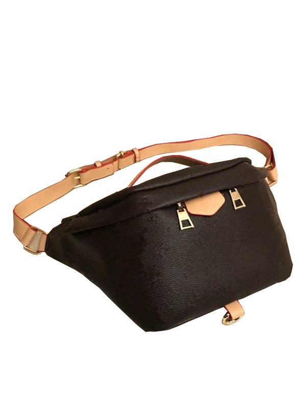

Luxurys Designer Bag 2021 Newest Stlye Famous Bumbag Cross Body Women Crossbody Shoulder Ladies Luxury Bum Unisex Waist Bags Top Quality b35, Brown